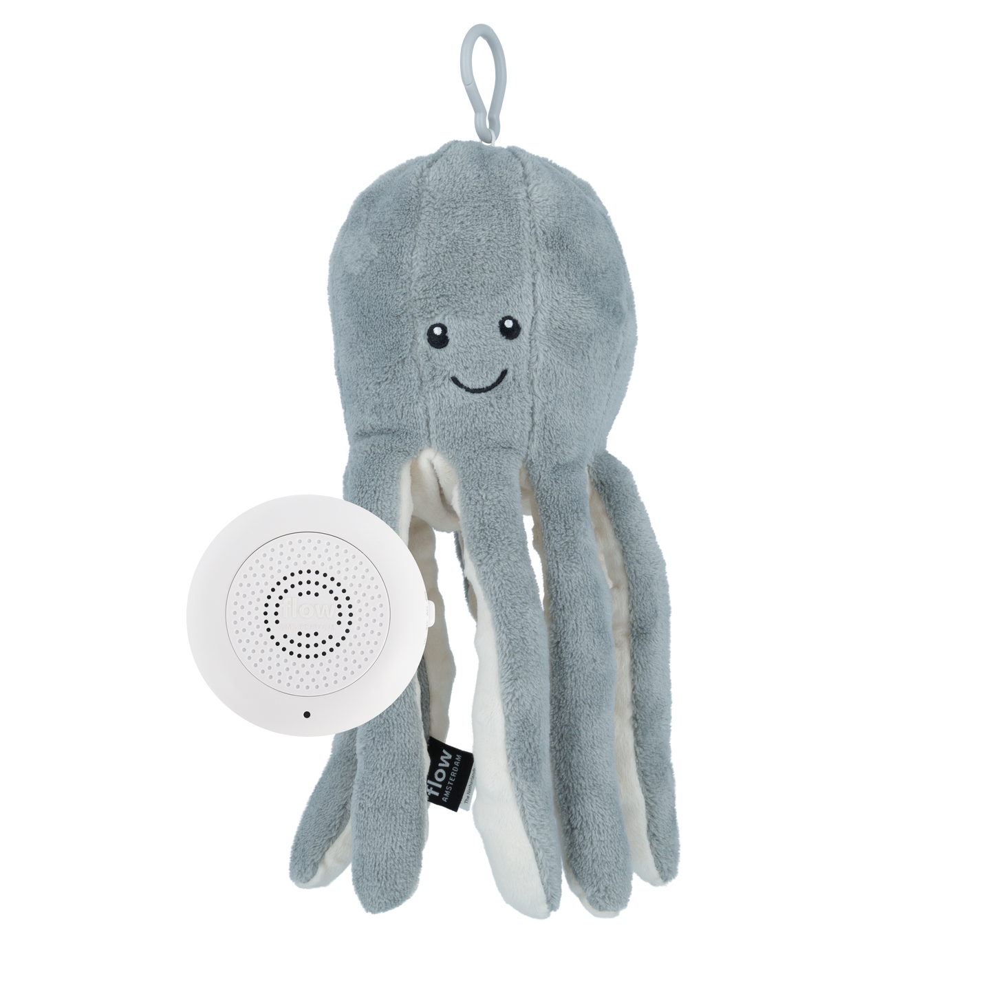 Olly (Sea grey) - Doudou cardiaque rechargeable