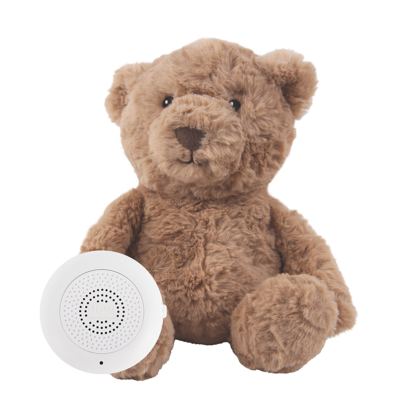 Lou (marron) - Doudou cardiaque rechargeable