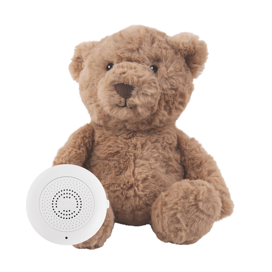 Lou (marron) - Doudou cardiaque rechargeable