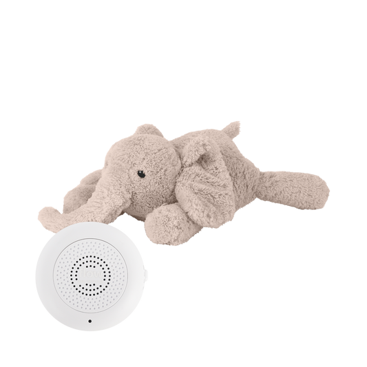 George (blush) - Doudou à cœur battant rechargeable