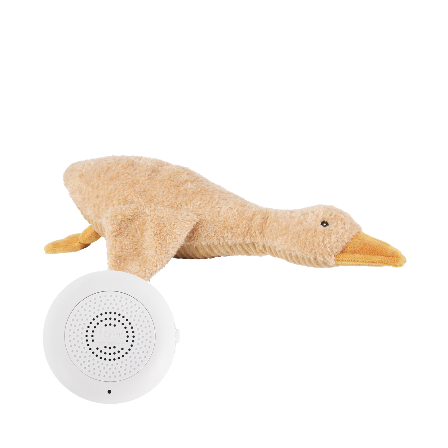 Liva (marron) - Doudou cardiaque rechargeable