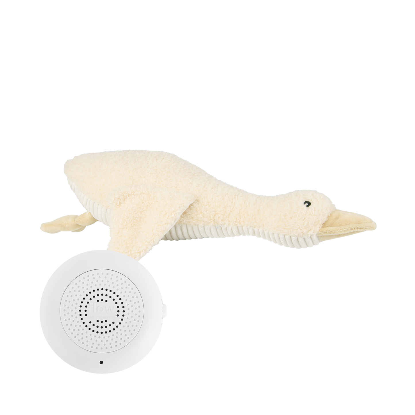 Liva (beige) - Doudou à rythme cardiaque rechargeable