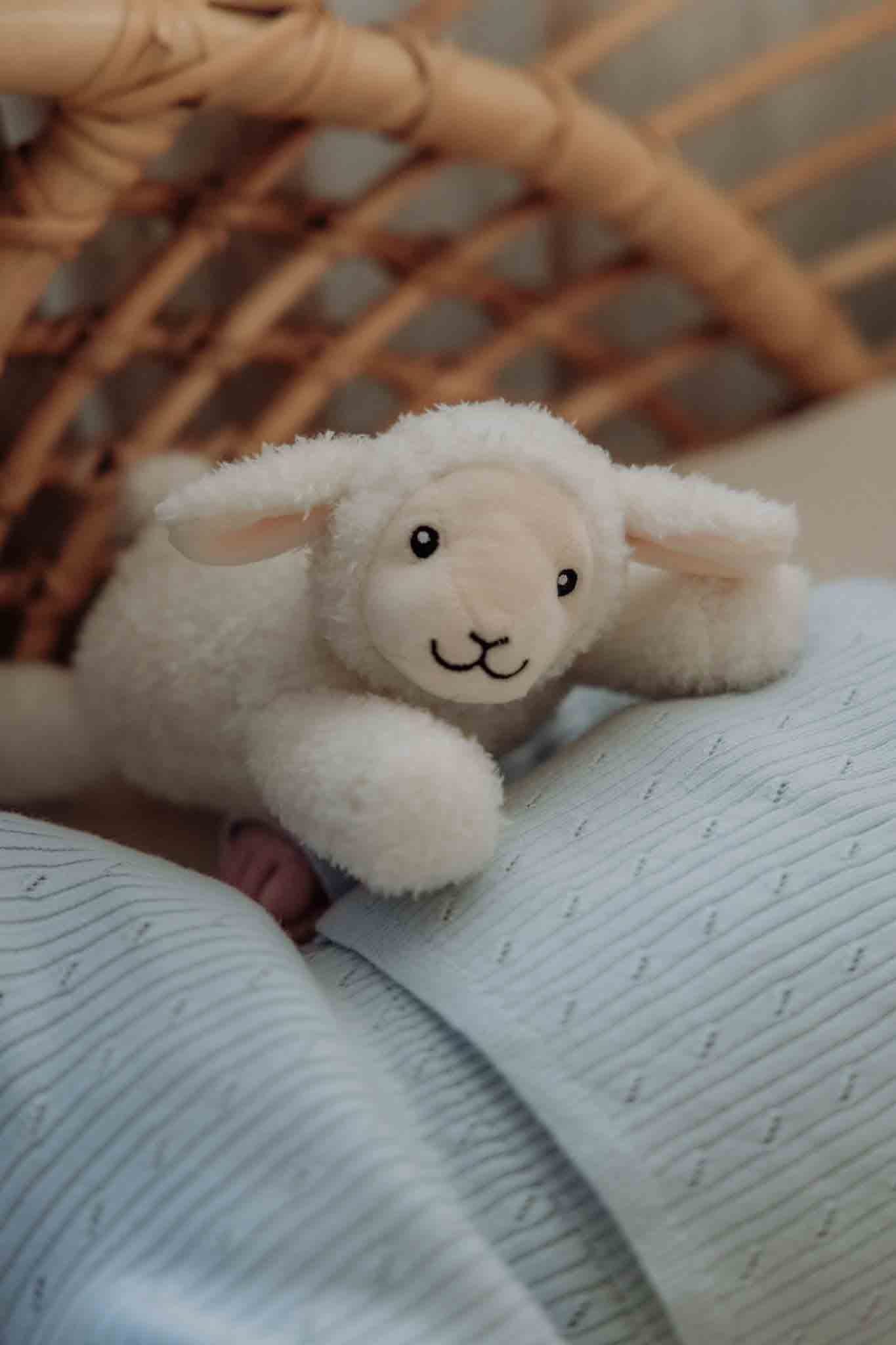 George (rose) - Veilleuse en peluche