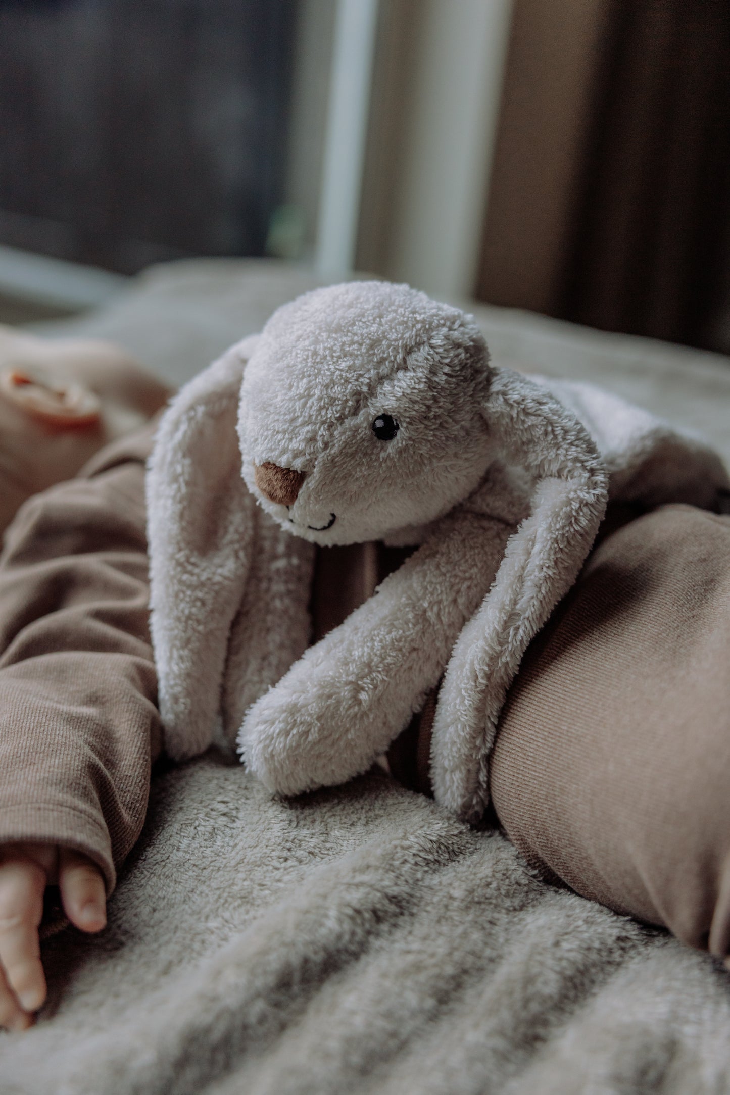 Milo (blush) - peluche chauffante