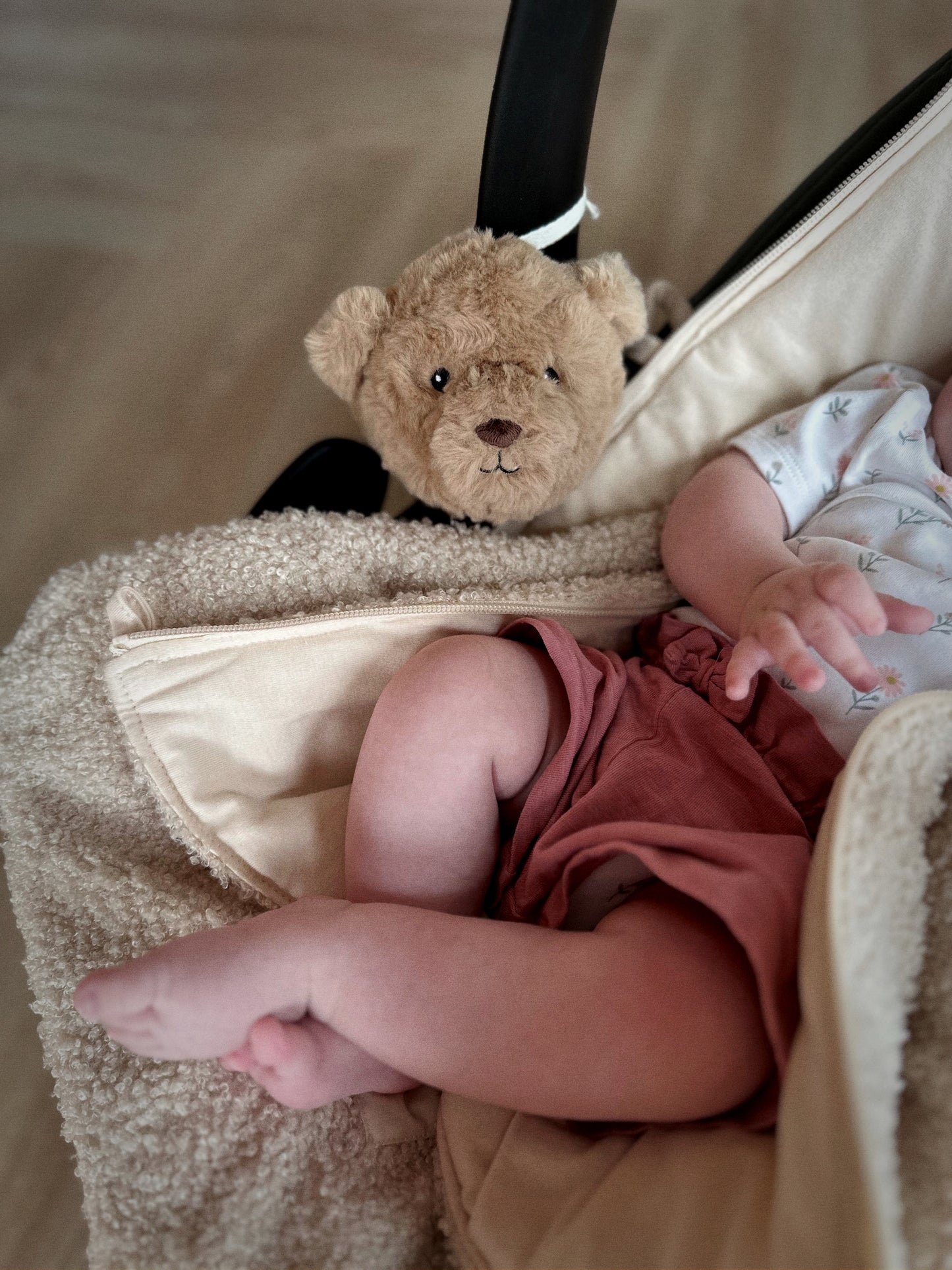 Lou (marron) - Doudou sur le pouce
