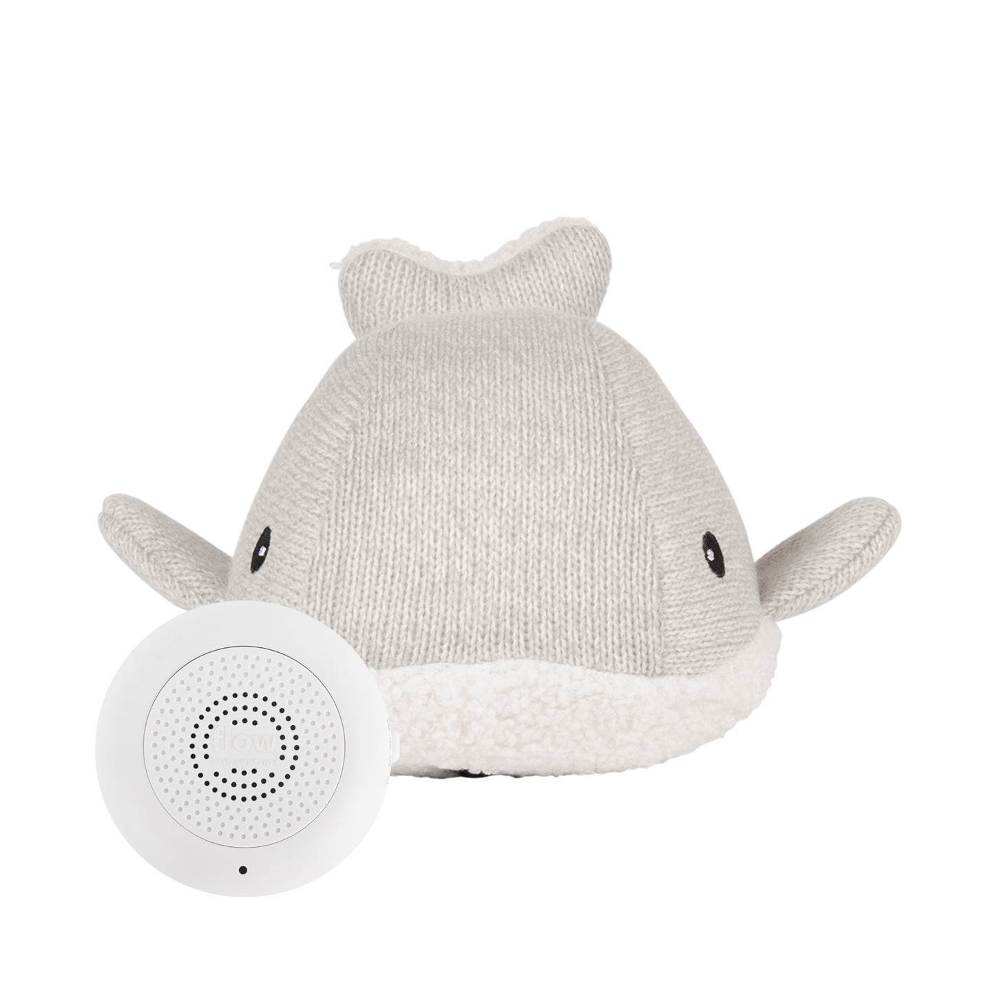 Moby (gris) - Doudou cardiaque rechargeable