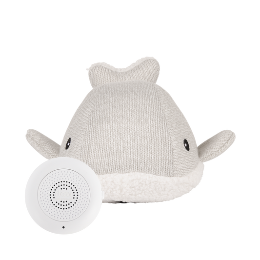 Moby (gris) - Doudou cardiaque rechargeable
