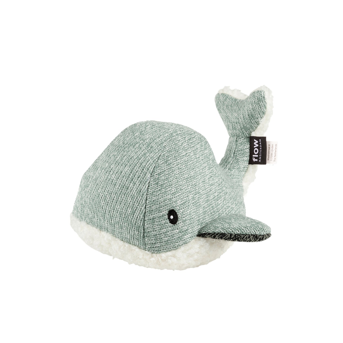 Moby (vert) - Doudou cardiaque rechargeable