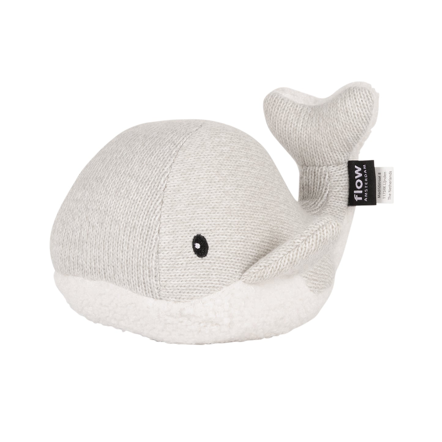 Moby (gris) - Doudou cardiaque rechargeable