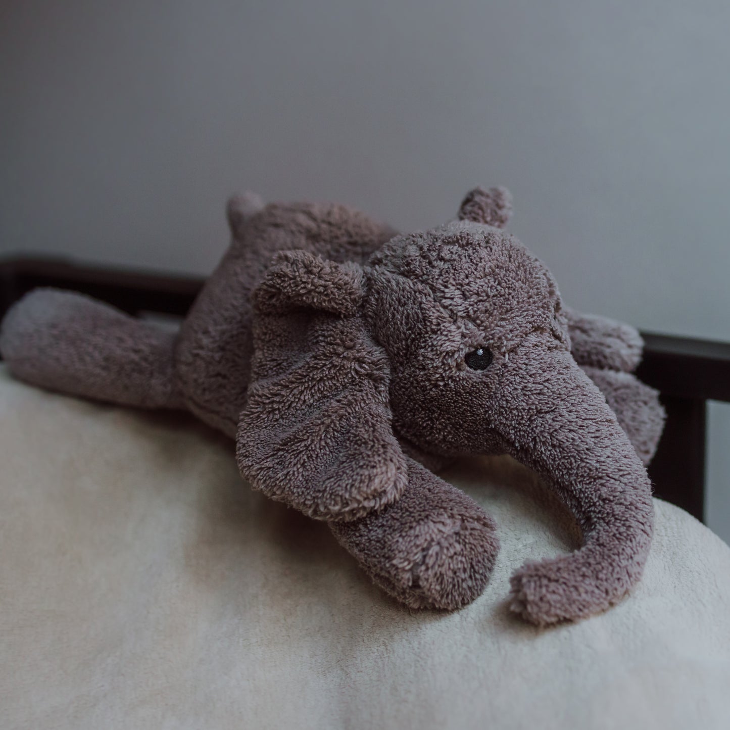 George (gris) - Doudou cardiaque rechargeable