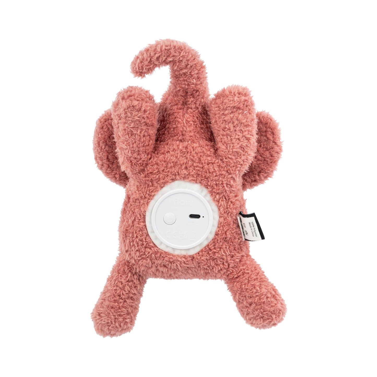 George (rose) - Veilleuse en peluche