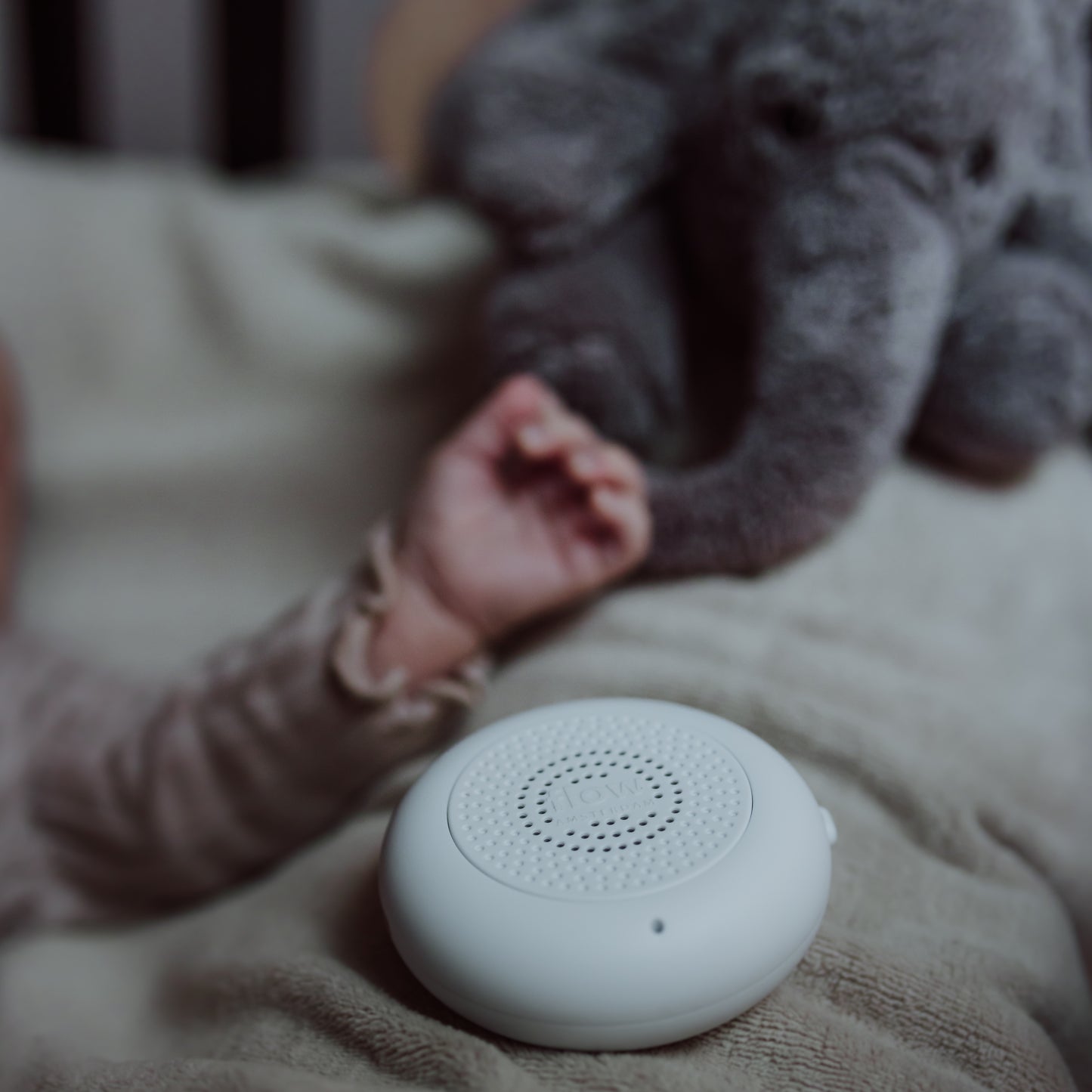 George (gris) - Doudou cardiaque rechargeable