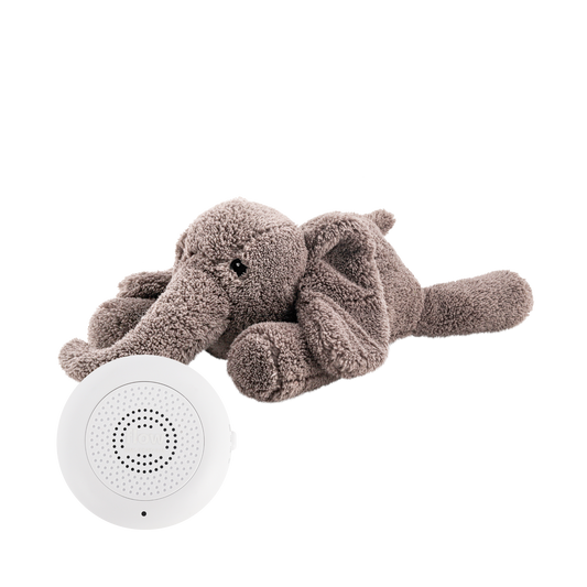 George (gris) - Doudou cardiaque rechargeable