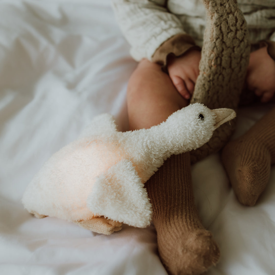 Liva (beige) - Veilleuse en peluche